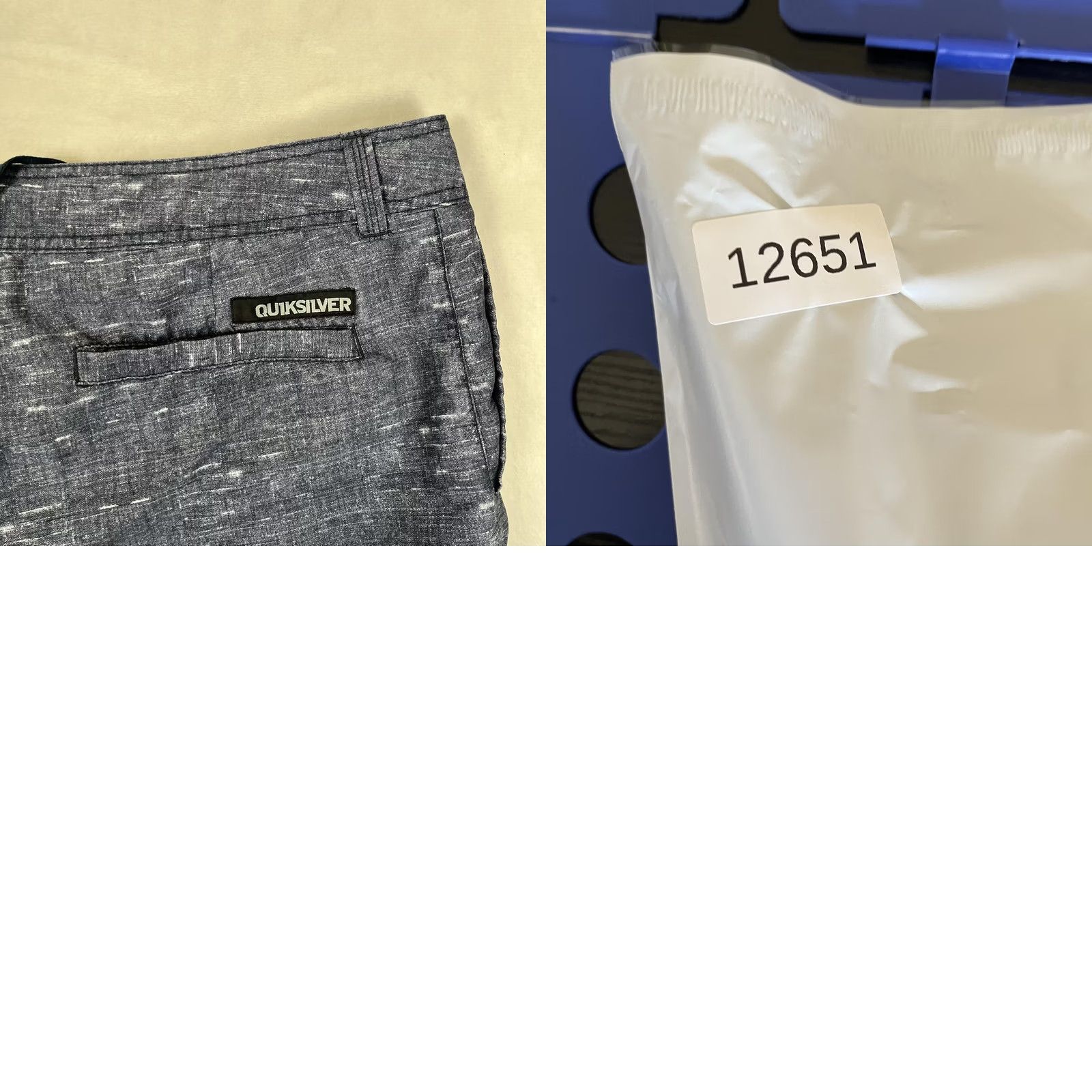Quiksilver Quiksilver Amphibians Shorts Mens 38 Blue Hybrid Chino Boardshort 9 Inseam Surf Size US 38 / EU 54 - 8 Thumbnail