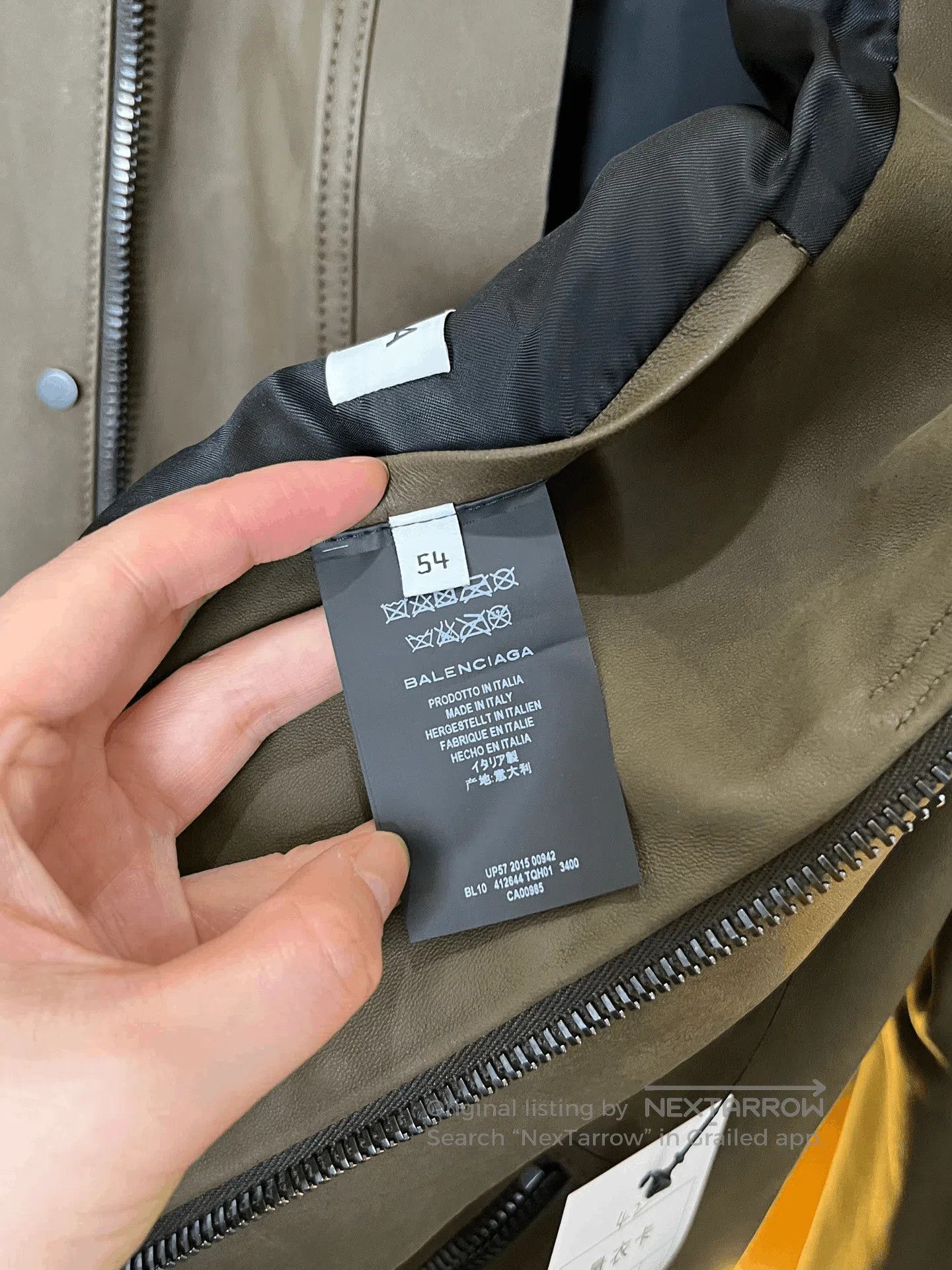Balenciaga Balenciaga Lambskin Biker Jacket. Size US L / EU 52-54 / 3 - 3 Thumbnail