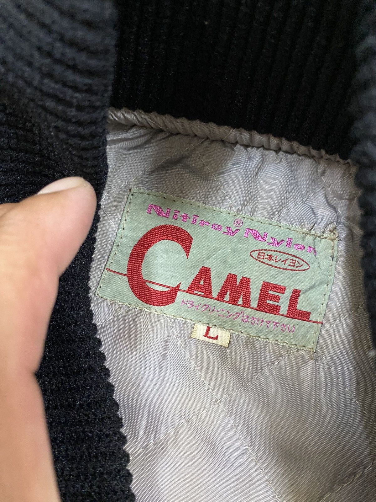 Camel × Vintage Vtg Camel Nitiroy Nylon Jacket Zip up Size US L / EU 52-54 / 3 - 11 Thumbnail