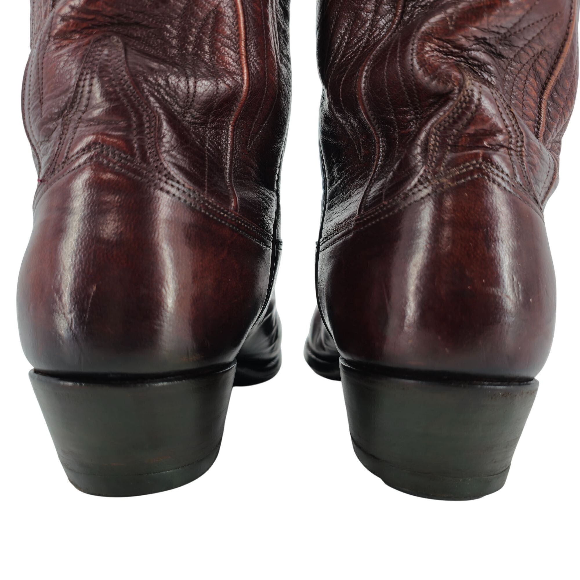 Lucchese Vintage Lucchese 1980 San Antonio French Toe Brown Mens 9C Size US 9 / EU 42 - 8 Thumbnail