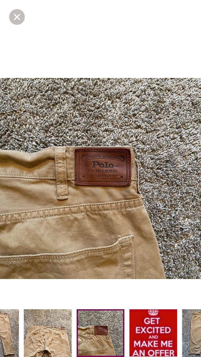 Polo Ralph Lauren Polo by Ralph Lauren Khaki Pants Size 46B/32 Size US 44 / EU 60 - 9 Thumbnail