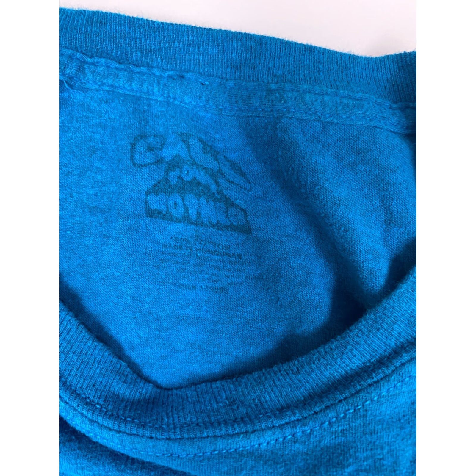 MOTHER VINTAGE Call Your Mother Mens Shirt Large Blue Graphic Logo Crew Neck Short Sleeve Hip Hop 90s T-Shirt Size US L / EU 52-54 / 3 - 5 Thumbnail