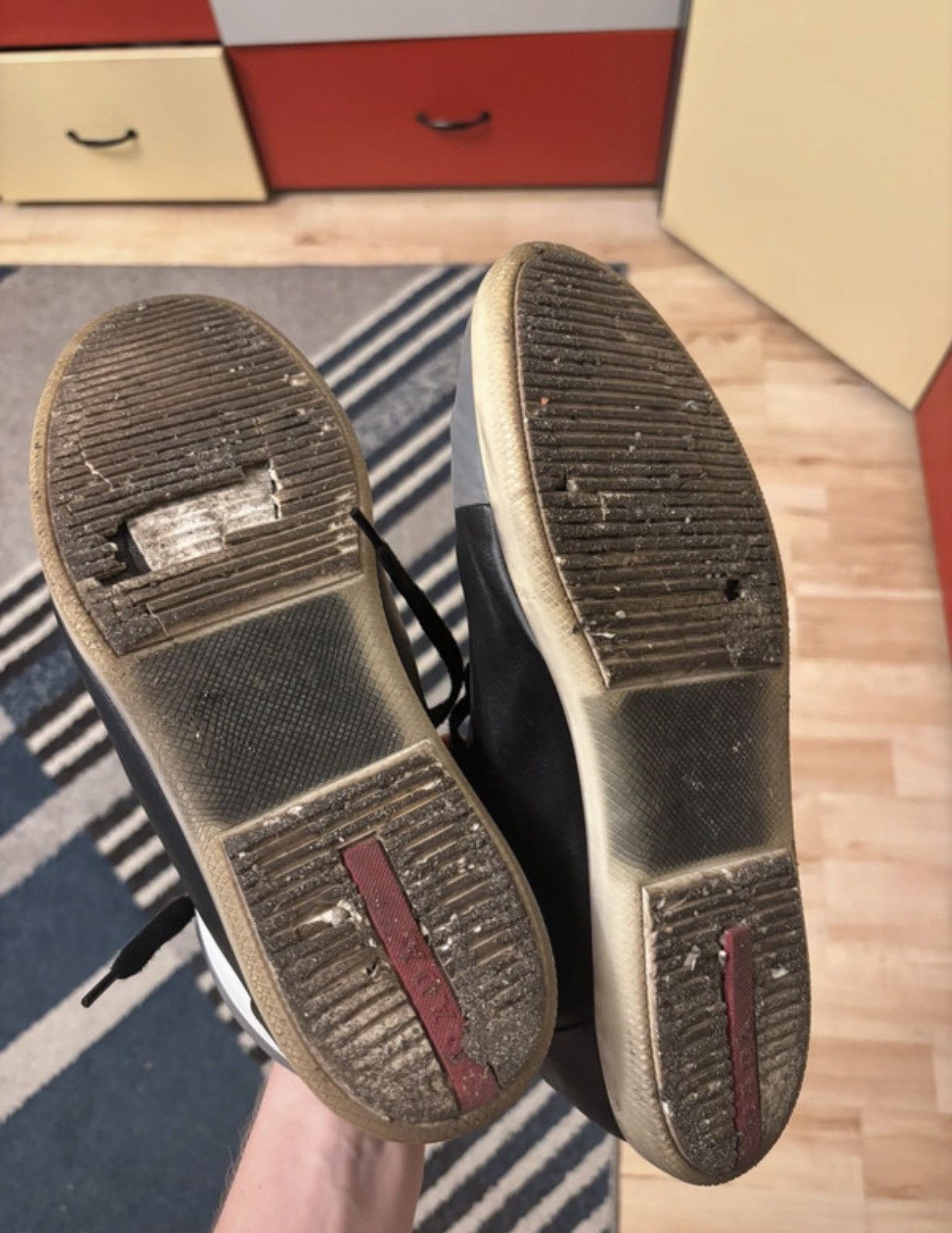 Prada Prada hi-tops Size US 12 / EU 45 - 12 Thumbnail