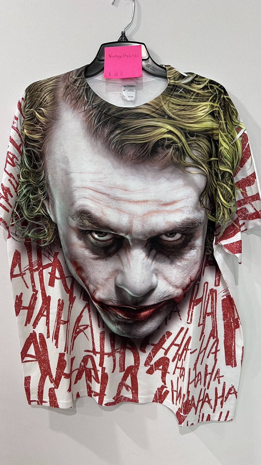 DC Comics × Vintage Joker HAHAHAHA Jerzees Tshirt Size XL Size US XL / EU 56 / 4 - 1 Thumbnail