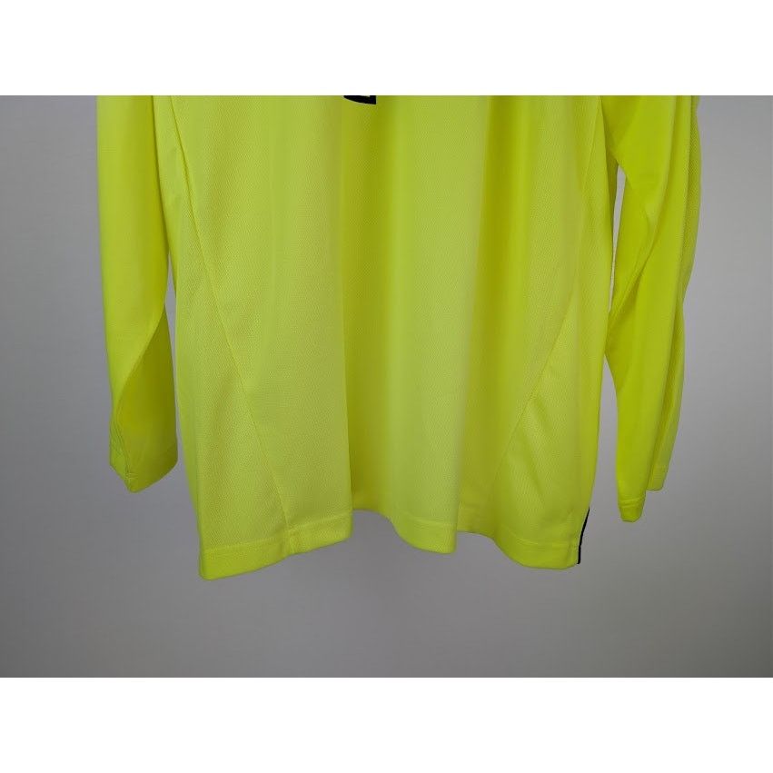 Balenciaga o1rshd1 Soccer Fluo Paris Tech Jersey T-Shirt in Fluo Yellow Size US L / EU 52-54 / 3 - 13 Thumbnail