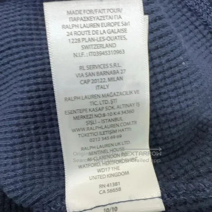 Polo Ralph Lauren Polo Ralph Lauren Pony Embroidery Waffle Long. Size US M / EU 48-50 / 2 - 6 Thumbnail