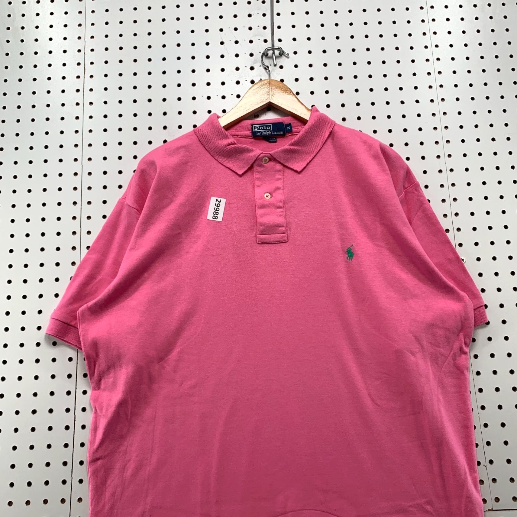 Polo Ralph Lauren VINTAGE Polo Ralph Lauren Polo Shirt Mens M Green Pony 25.5x32 Shirt Polo Ralph Lauren Mens M Green Pony 25.5x32 Size US M / EU 48-50 / 2 - 5 Thumbnail