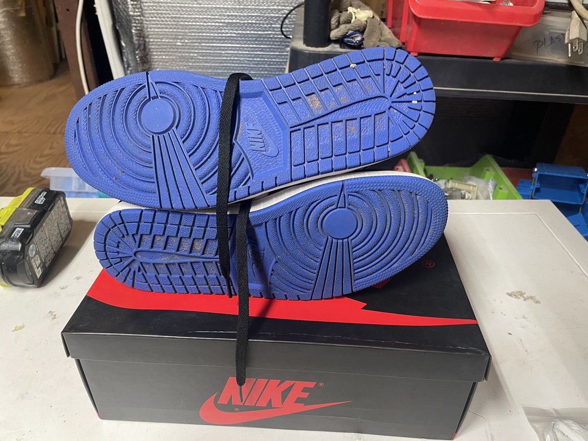 Jordan Brand × Nike Air Jordan 1 retro high royal toe Size US 9.5 / EU 42-43 - 8 Thumbnail