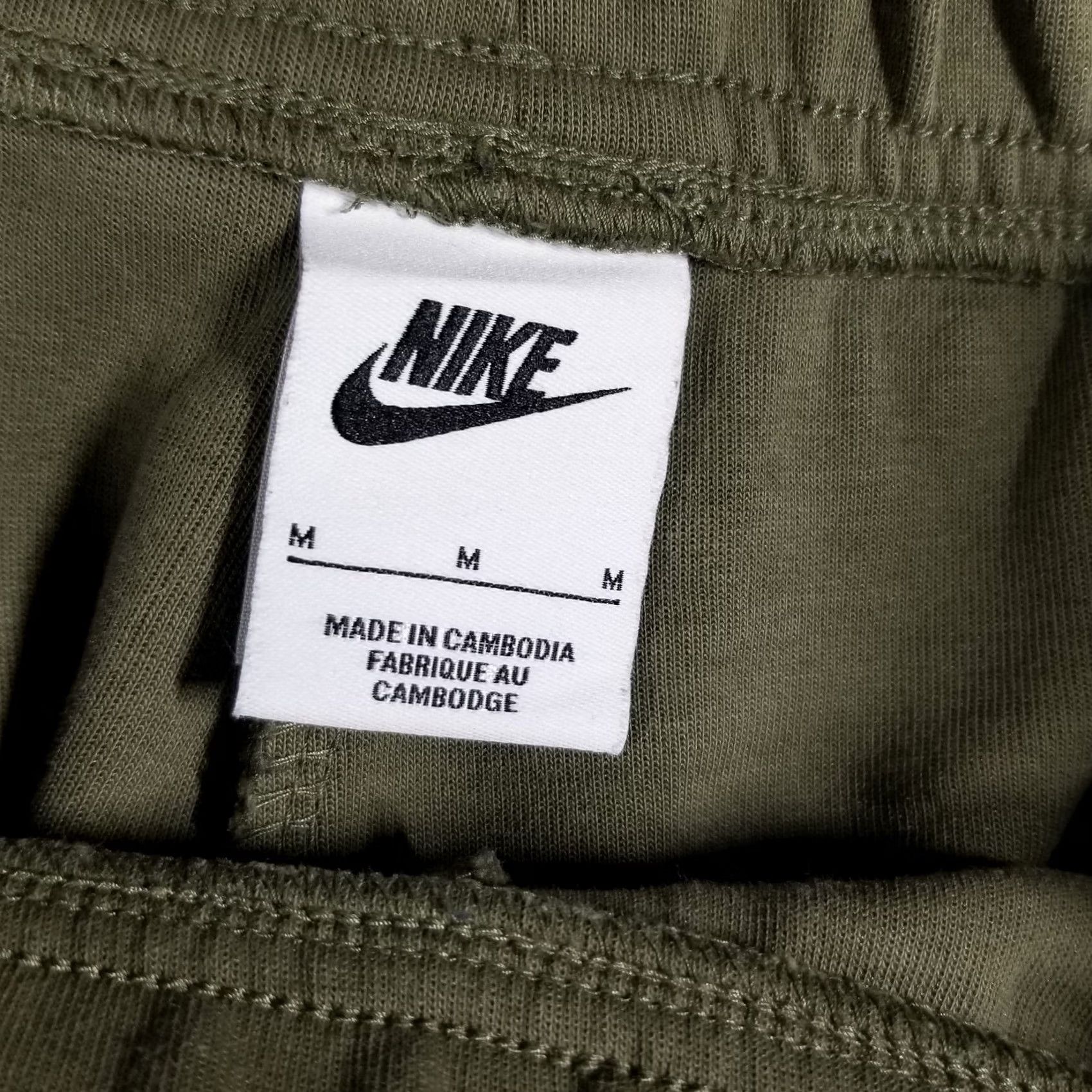 Nike Nike Tech Fleece Jogger Pants Mens Adult Medium Olive Green DQ4312-222 Sportswear Running & Jogging, Gym & Training Pants with Pockets Size US 31 - 4 Thumbnail