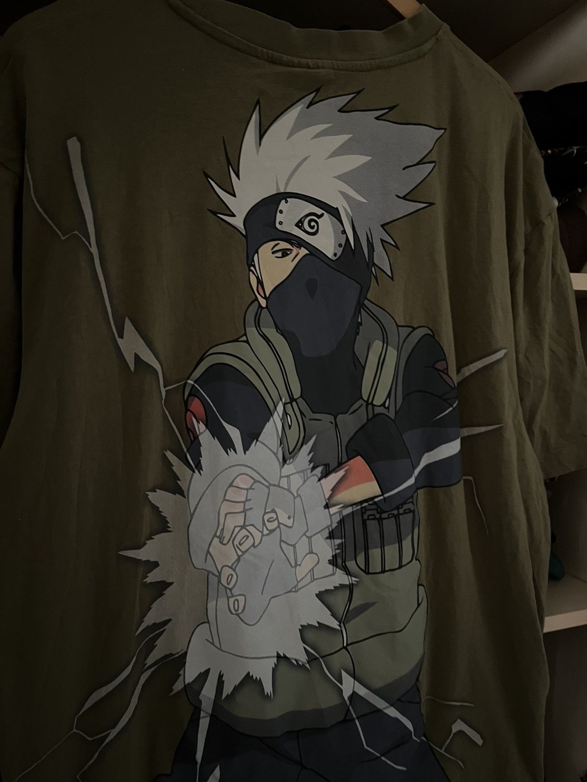 Anime Rare Naruto 2002 Kakasi Vintage Tee Size US XXL / EU 58 / 5 - 3 Thumbnail