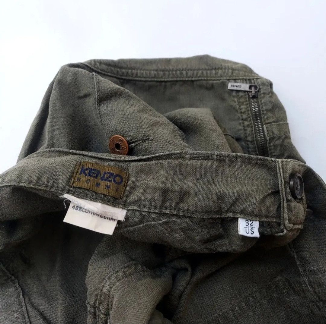 Kenzo × Vintage VTG KENZO HOMME SHORT PANTS Size US 34 / EU 50 - 6 Thumbnail