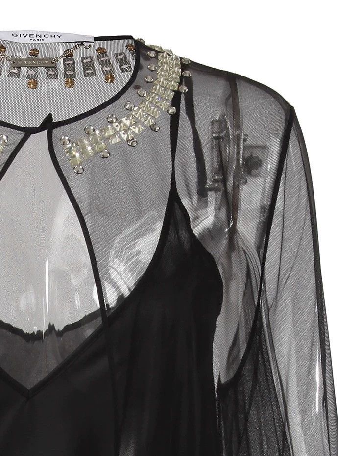 Givenchy Givenchy Brand New Unused Authentic Crystal-Embellished Tu Size L / US 10 / IT 46 - 5 Thumbnail