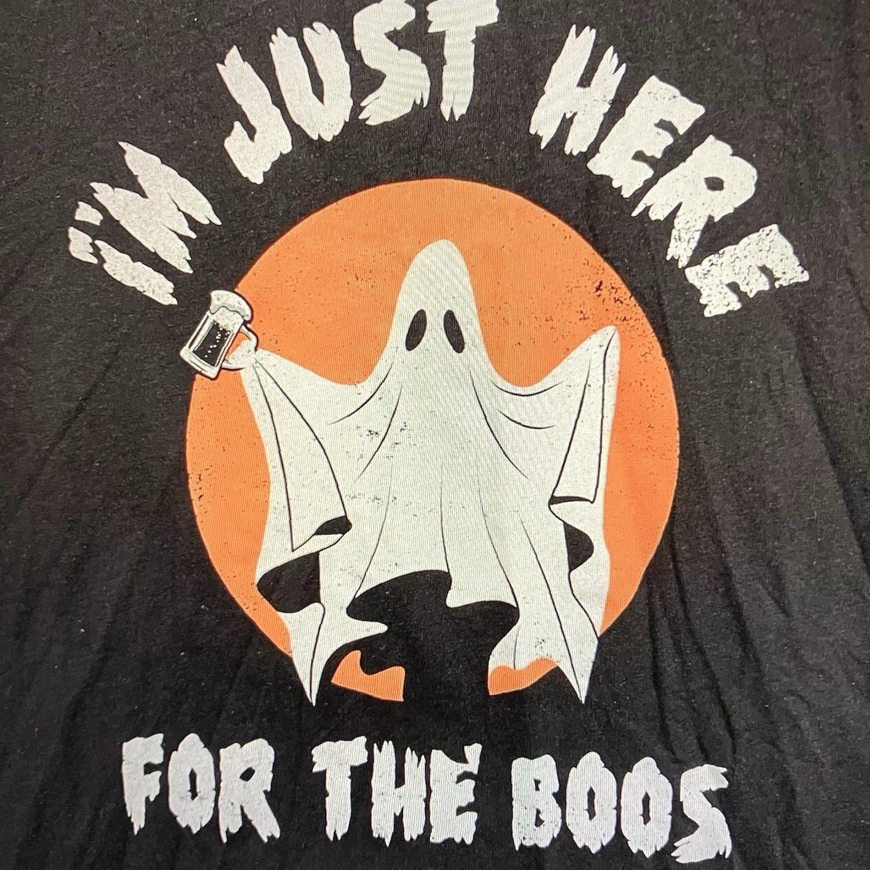 Vintage VINTAGE Glow In The Dark Ghost Beer T-Shirt Men 2XL Black Halloween Funny NWT Size US XXL / EU 58 / 5 - 3 Thumbnail