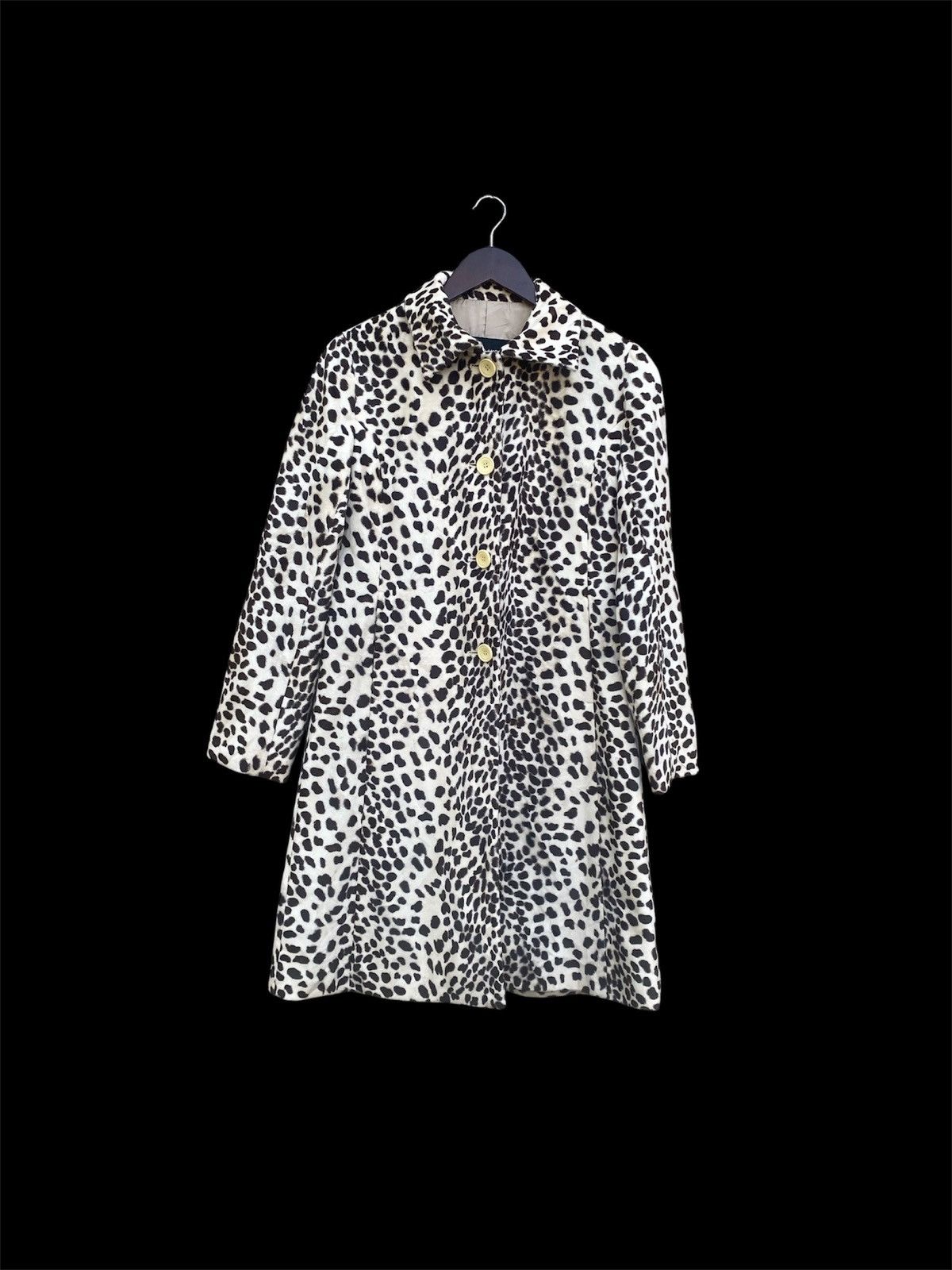 Japanese Brand Nice Claup Leopard Coats Size M / US 6-8 / IT 42-44 - 1 Thumbnail