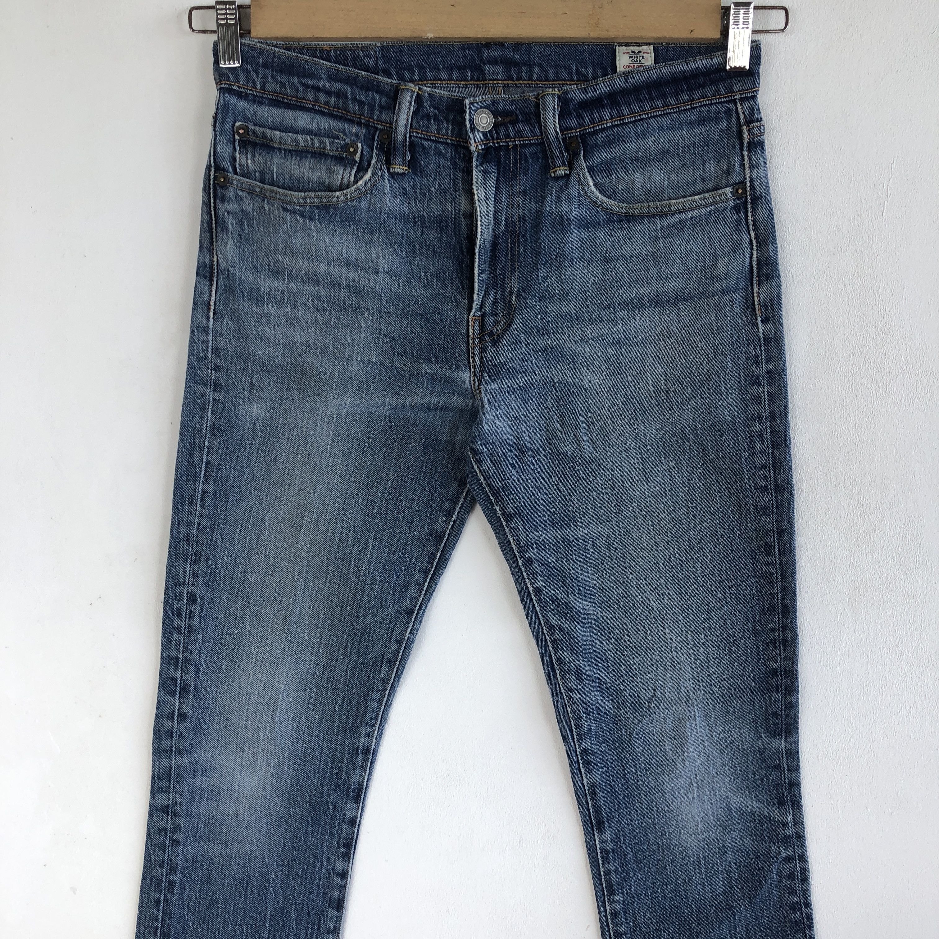 Levi's Vintage Y2K Levis Faded Skinny Jeans Levis 511 Ripped Denim Size US 30 / EU 46 - 3 Thumbnail