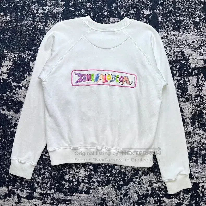 Hermes Hermes Colorful Letter Embroidered Sweatshirt Size S / US 4 / IT 40 - 6 Thumbnail
