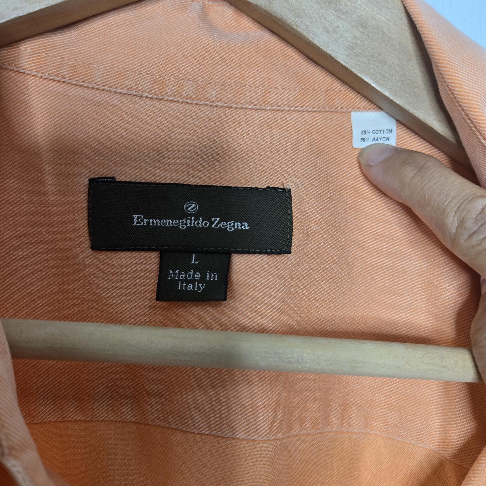 Ermenegildo Zegna Ermenegildo Zegna Shirt Size US L / EU 52-54 / 3 - 2 Thumbnail