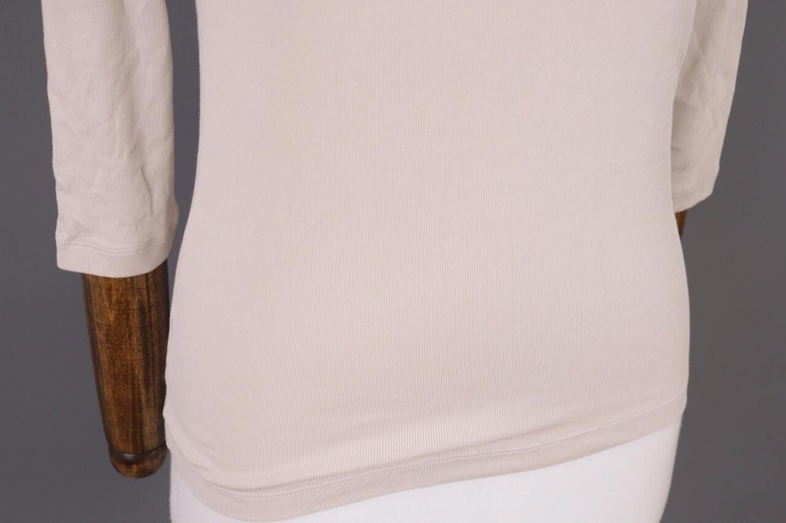 Designer Fabiana Filippi Summer Stretch Top Shirt Size XS I 40 / GB 8 Size XS / US 0-2 / IT 36-38 - 7 Thumbnail