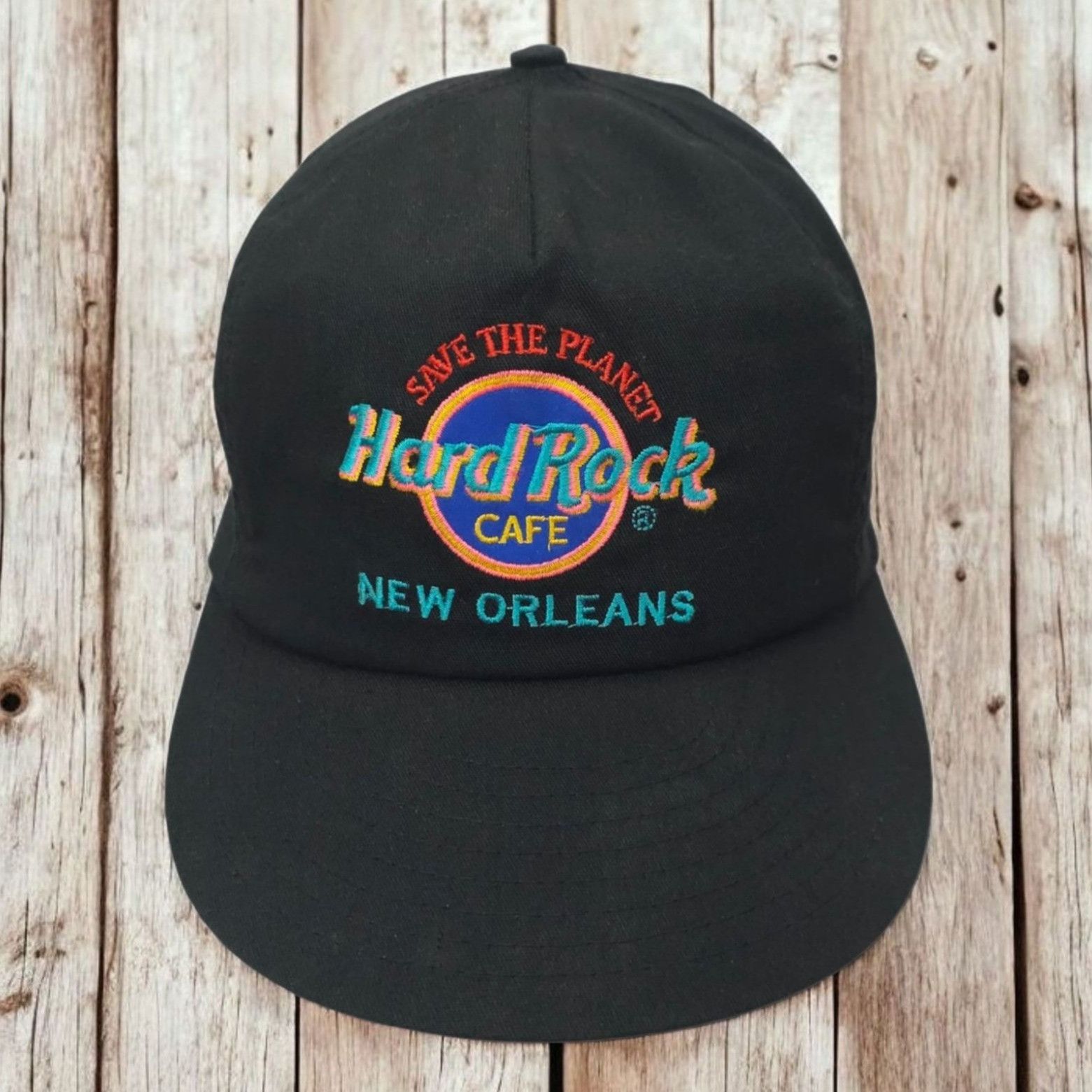 Hard Rock Cafe Hard Rock Cafe New Orleans Snapback Cap Trucker Baseball Hat Size ONE SIZE - 1 Thumbnail