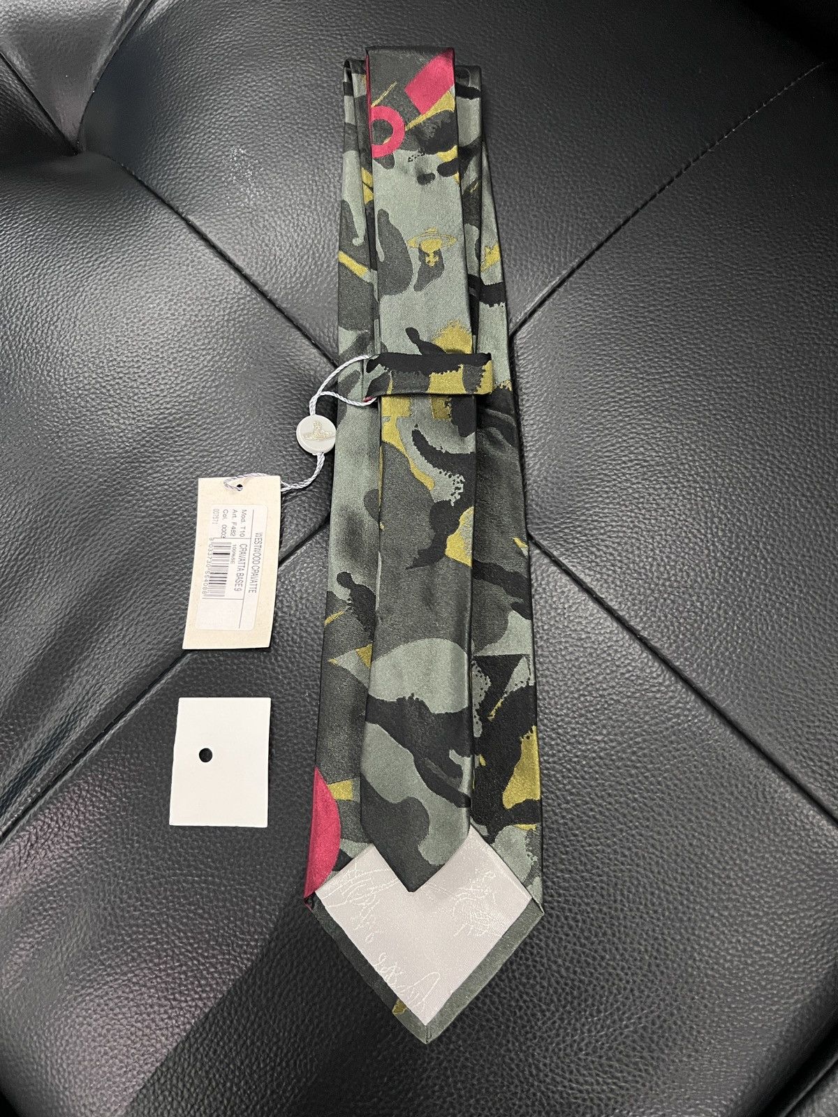 Vivienne Westwood Vivienne Westwood +5 Saturn Camouflage Tie Size ONE SIZE - 2 Thumbnail