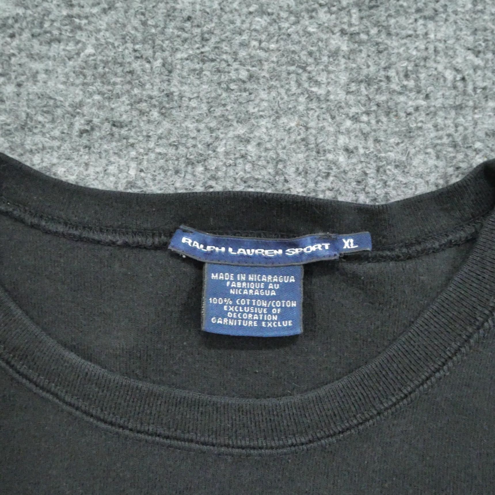 Ralph Lauren VINTAGE Ralph Lauren Sport Sweater Women XL Black Pullover Lightweight Shirt Y2K Size XL / US 12-14 / IT 48-50 - 3 Thumbnail