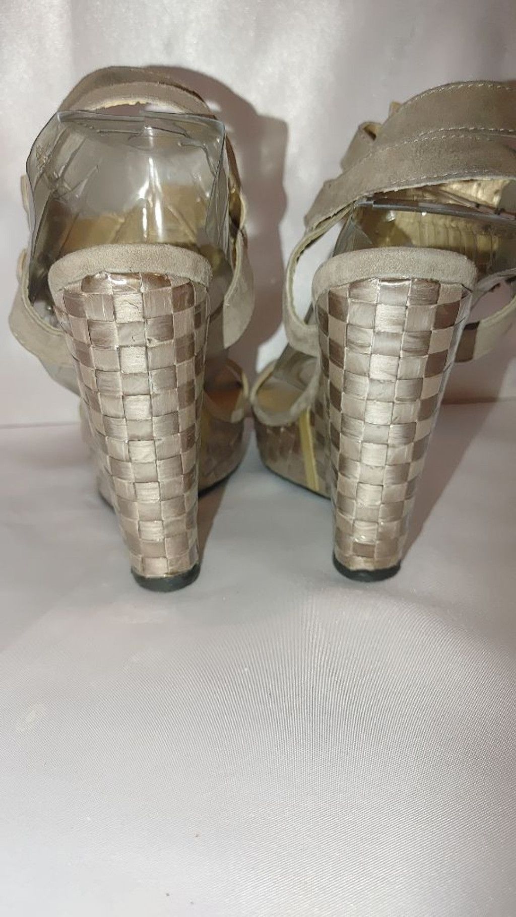 Stuart Weitzman Stuart Weitzman The Teaque "Stunning" Wedge Sandal Size 6.5 Size US 6.5 / IT 36.5 - 8 Thumbnail