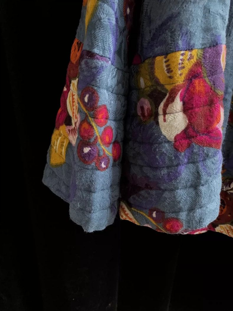 Kenzo KENZO A half-length dress with floral patterns Size 26" / US 2 / IT 38 - 7 Thumbnail