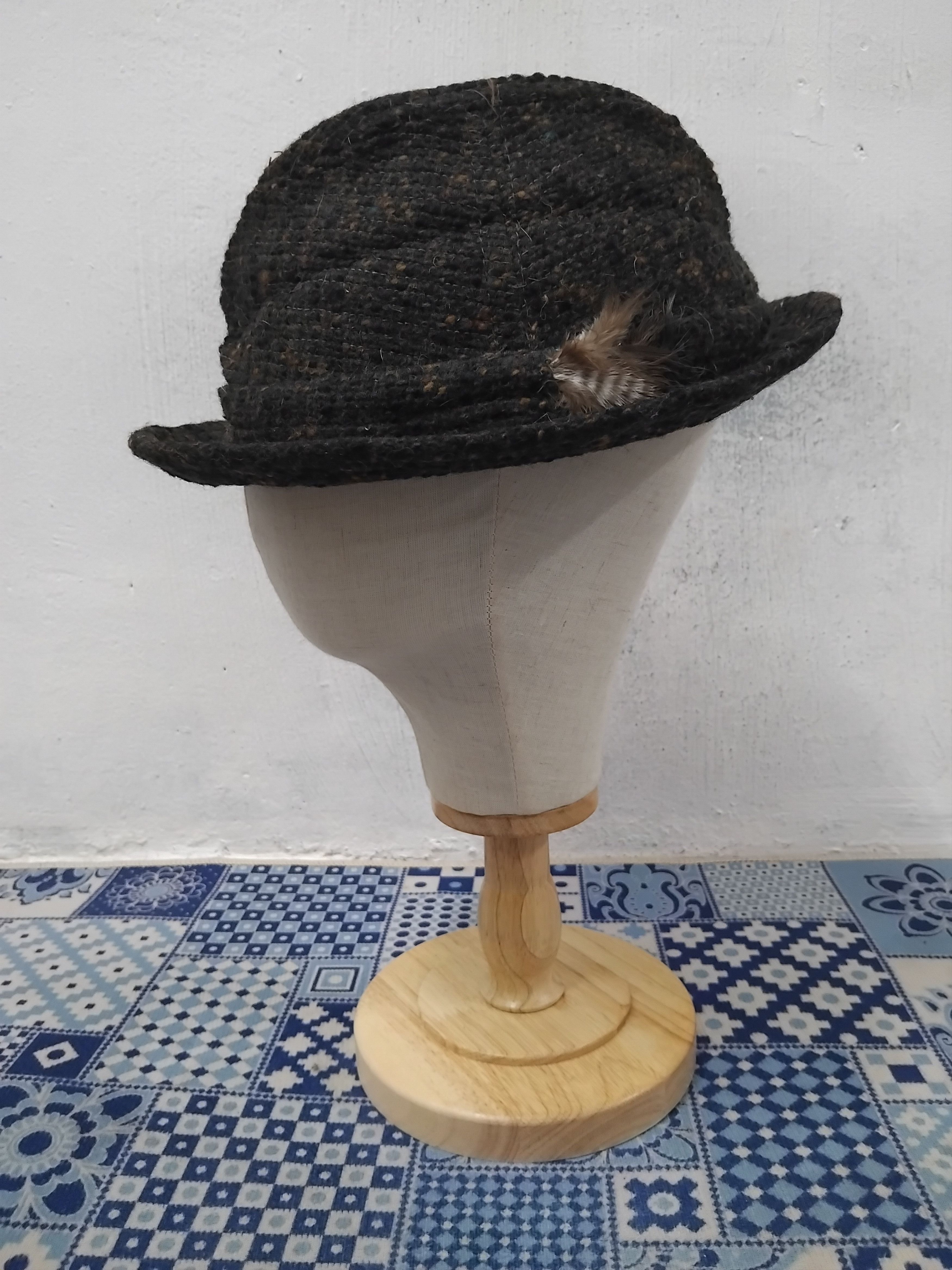 Japanese Brand 💥Studio donegal handcrafted & handwoven hat Size ONE SIZE - 6 Thumbnail