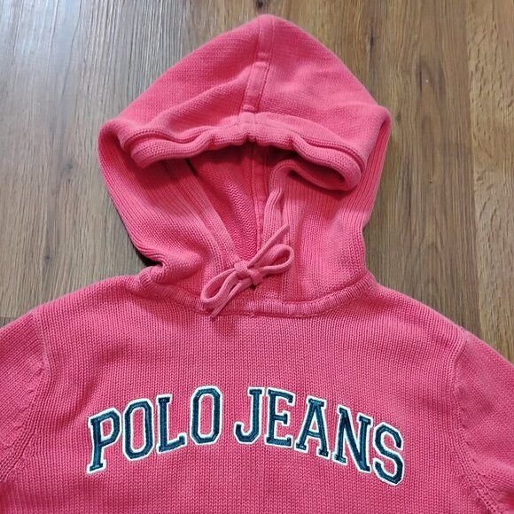 Polo Ralph Lauren Vintage Polo Jeans Ralph Lauren Hoodie Sweater Sweatshirt Size M / US 6-8 / IT 42-44 - 1 Thumbnail