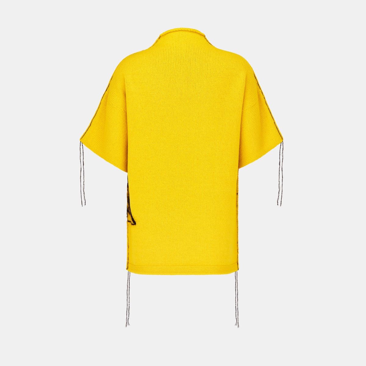 Dior o1bcso1str0125 Short-Sleeved Sweater in Yellow Size US L / EU 52-54 / 3 - 2 Thumbnail