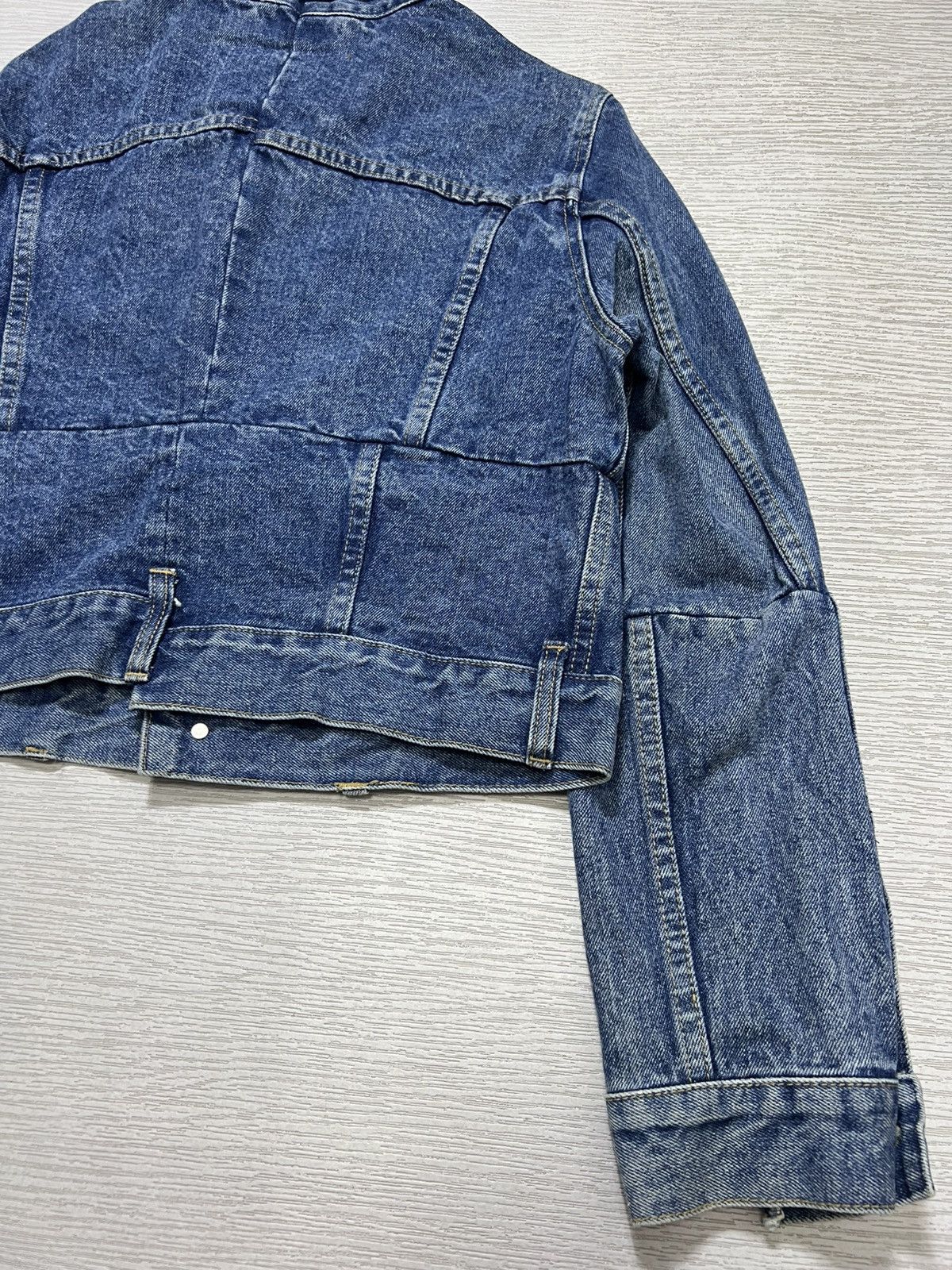 Levi's × Vetements Vetements - Levi’s - S/S 17 - Reworked Cropped Denim Jacket Size S / US 4 / IT 40 - 13 Thumbnail