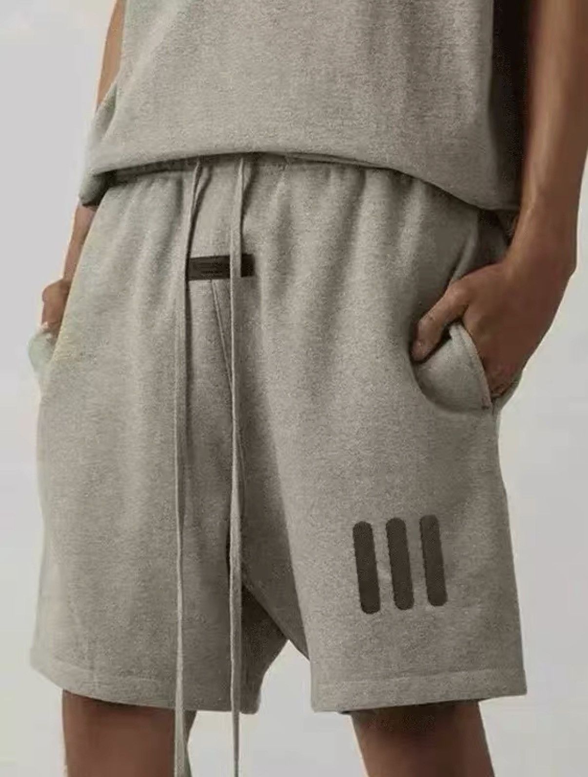 FOG FOG x Three-Stripes ESSENTIALS ZONE Casual Loose Shorts J43 Size US 34 / EU 50 - 3 Thumbnail