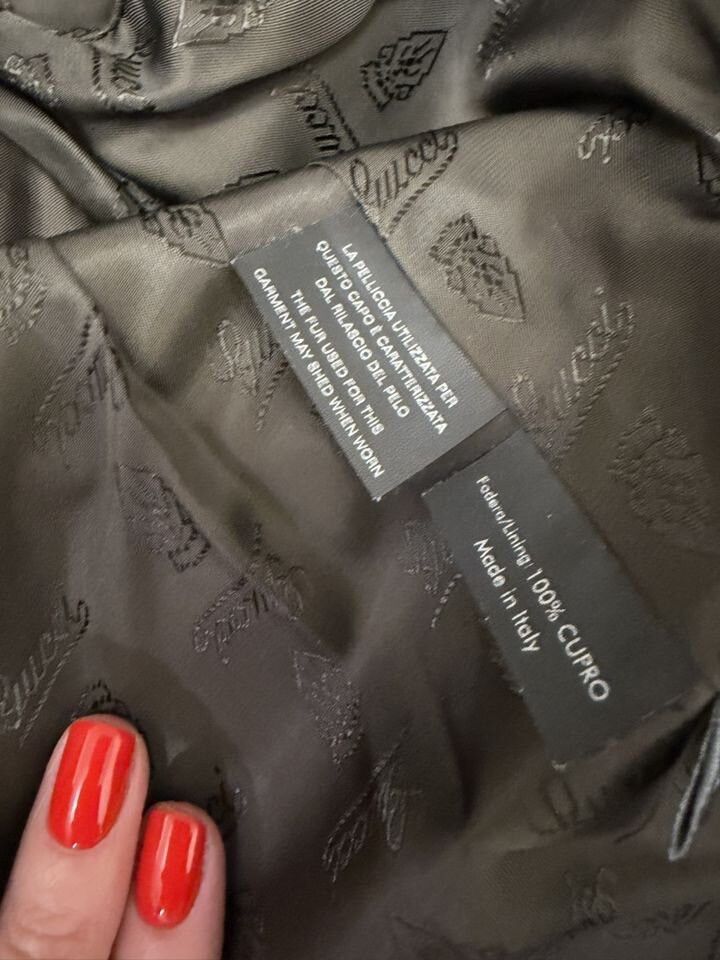 Gucci Gucci FW2007 Runway Fox Fur Detail Leather Biker Jacket Size US L / EU 52-54 / 3 - 9 Thumbnail