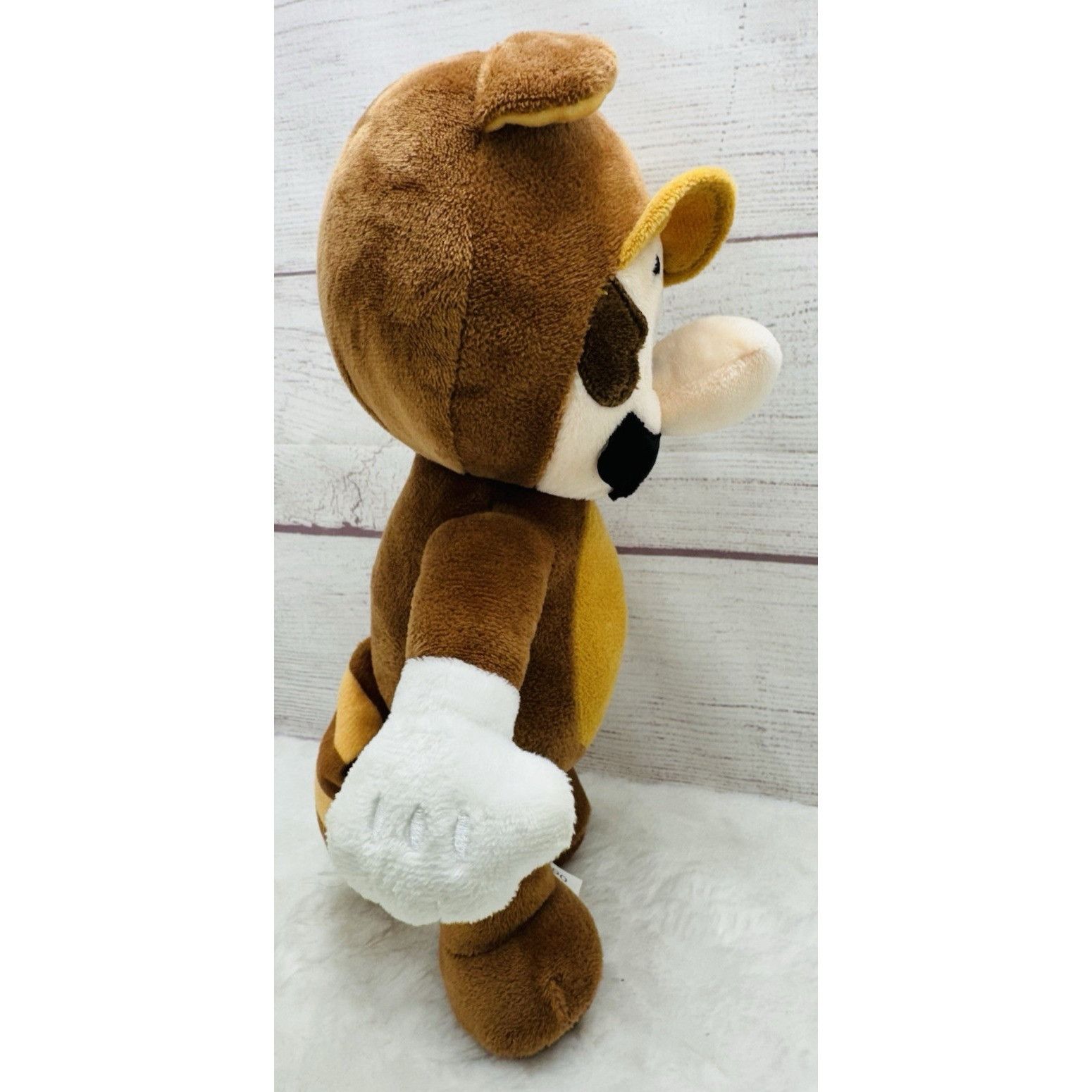 Nintendo SUPER MARIO BROS - MARIO Brown Racoon Suit Plush 11" Nintend Size ONE SIZE - 8 Thumbnail