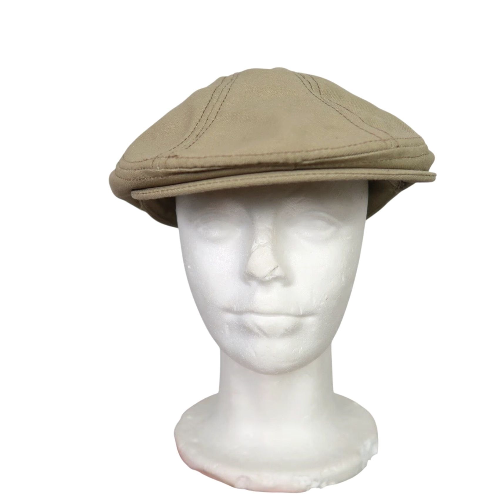 Vintage Manhattan Hat Company drivers hat Vintage New York Hat Co Made USA Brown 100% Wool Driver  main image 4