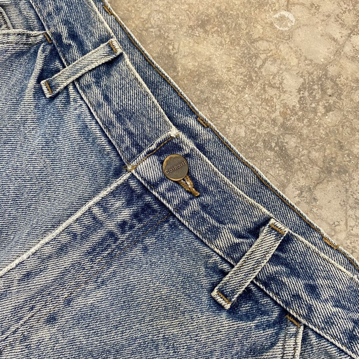 Carhartt Vintage Carhartt Faded Blue Carpenter Work Denim Jeans Size US 32 / EU 48 - 10 Thumbnail