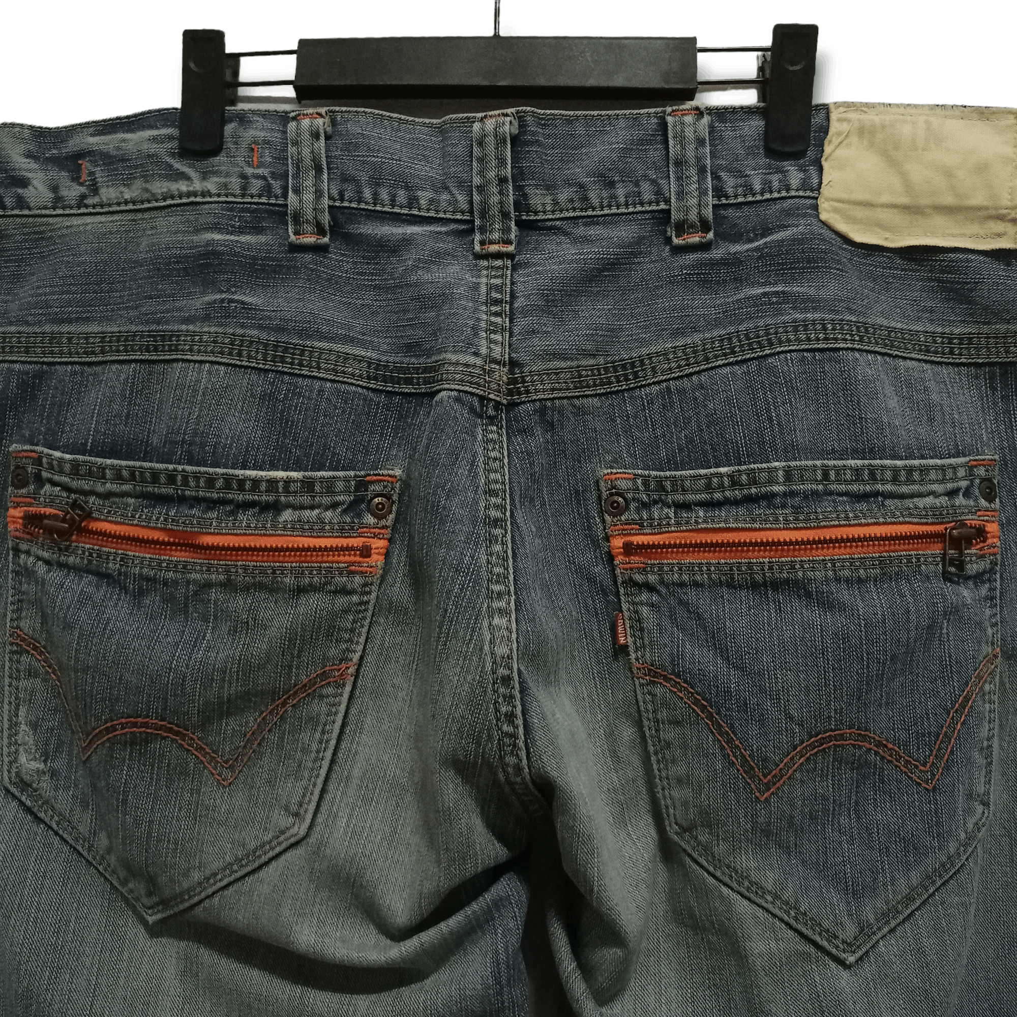 Edwin × Japanese Brand Edwin XV-S Exclusive Vintage Baggy Distressed Jeans 40x32 Size US 40 / EU 56 - 6 Thumbnail