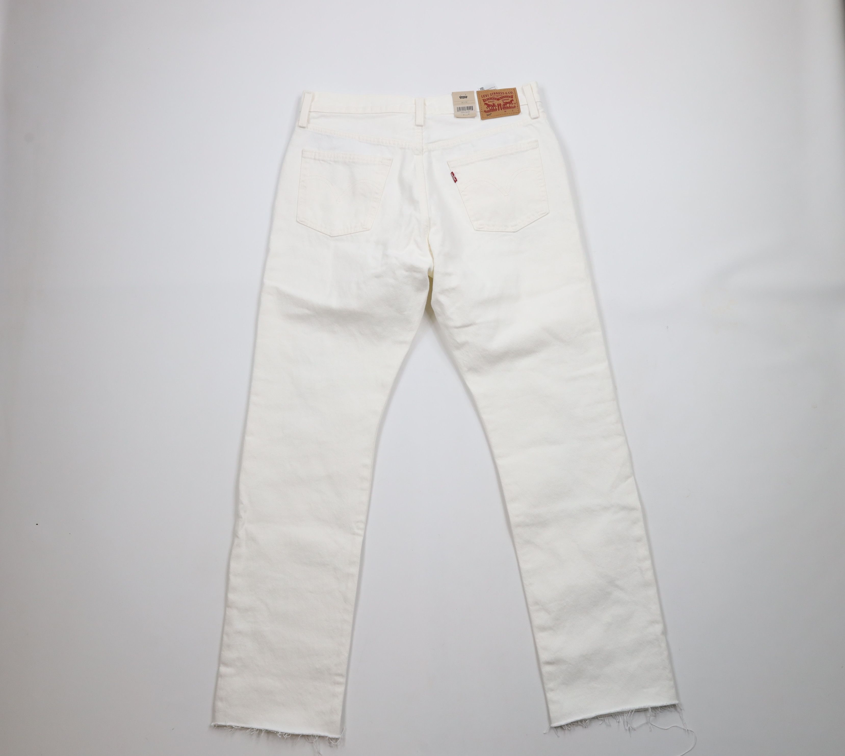 Levi's New Levis 501xx Raw Hem Button Fly Original Fit Jeans Size 30" / US 8 / IT 44 - 7 Thumbnail