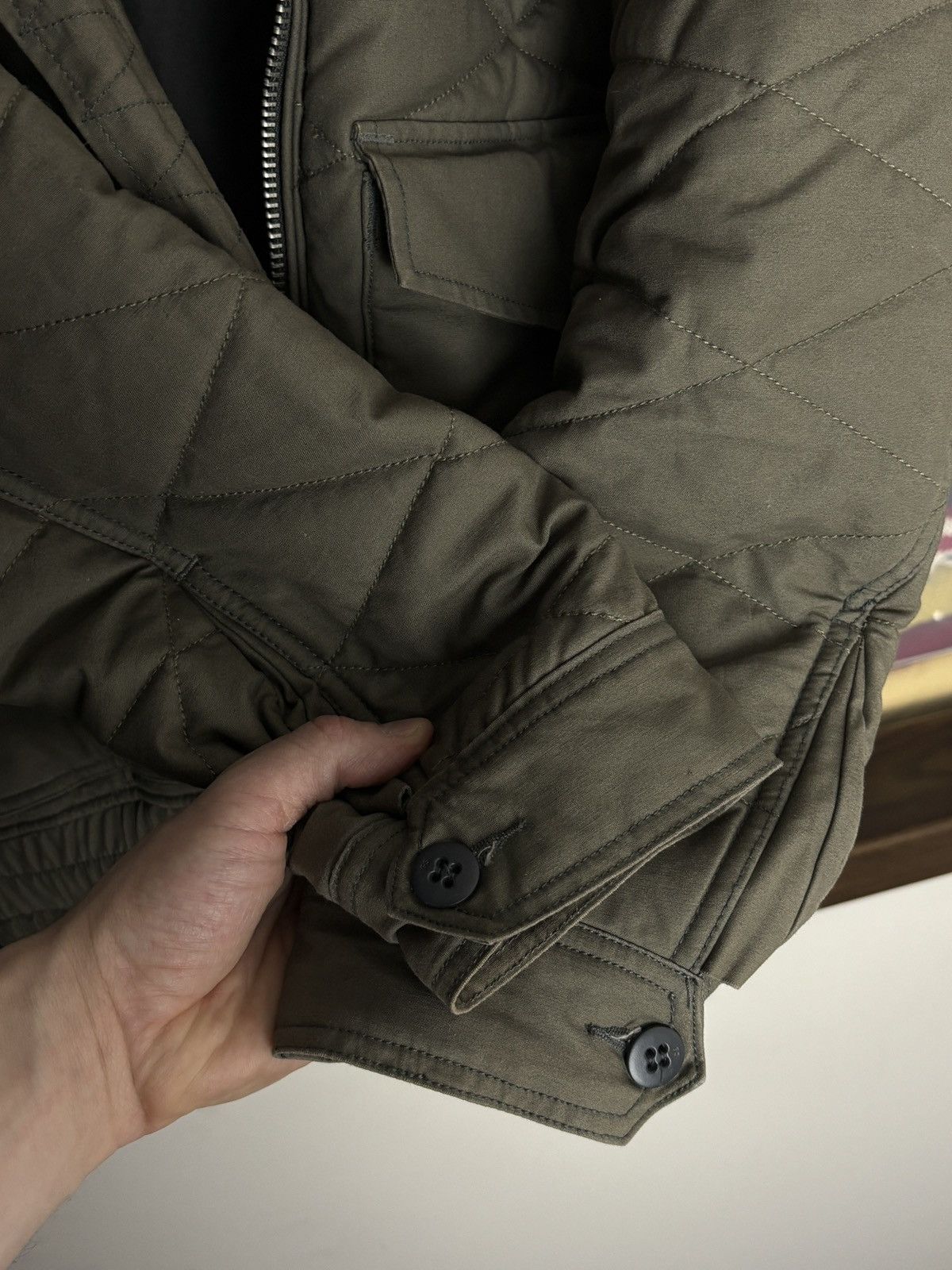 G-Star G-Star RAW Aviator Quilted Bomber Jacket MA1 Vintage Pilot Size US L / EU 52-54 / 3 - 8 Thumbnail