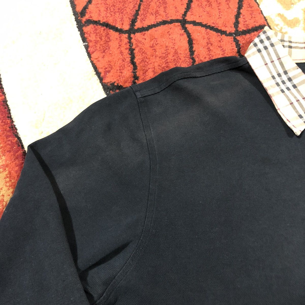 Burberry Vintage Thrashed Faded Burberry Novacheck Longsleeve Shirt Size US XL / EU 56 / 4 - 12 Thumbnail