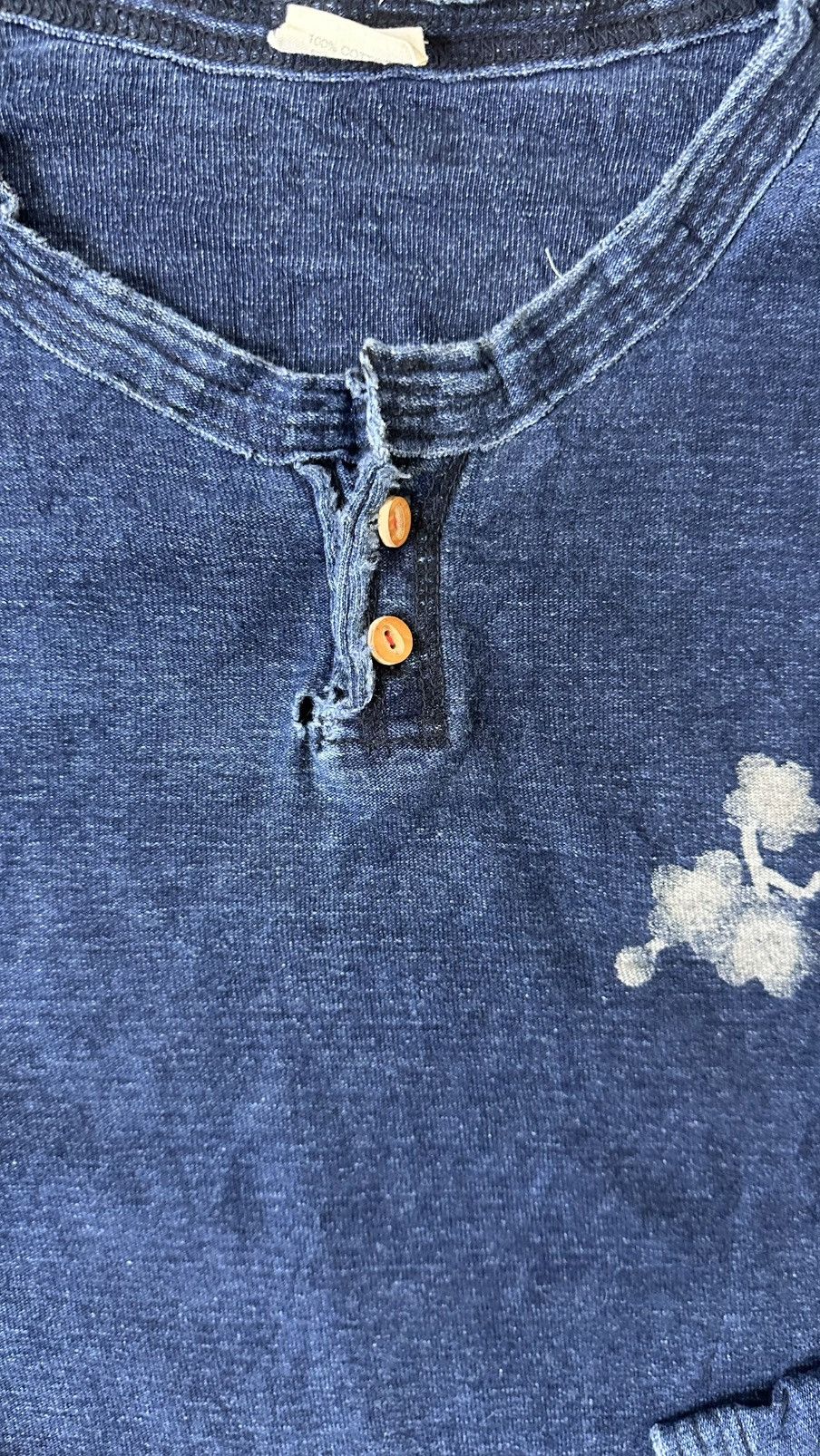 Eternal VINTAGE ETERNAL JAPAN BUTTON DENIM LS TEE Size US M / EU 48-50 / 2 - 3 Thumbnail
