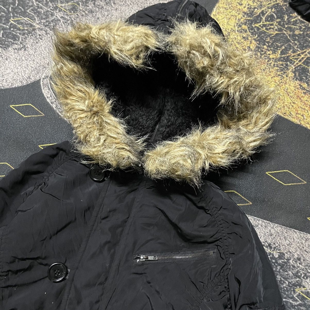 If Six Was Nine × Japanese Brand × Le Grande Bleu (L.G.B.) 💥Archive💥- Jackrose Type N3B Flight Jacket Furr Hooded Size US S / EU 44-46 / 1 - 4 Thumbnail