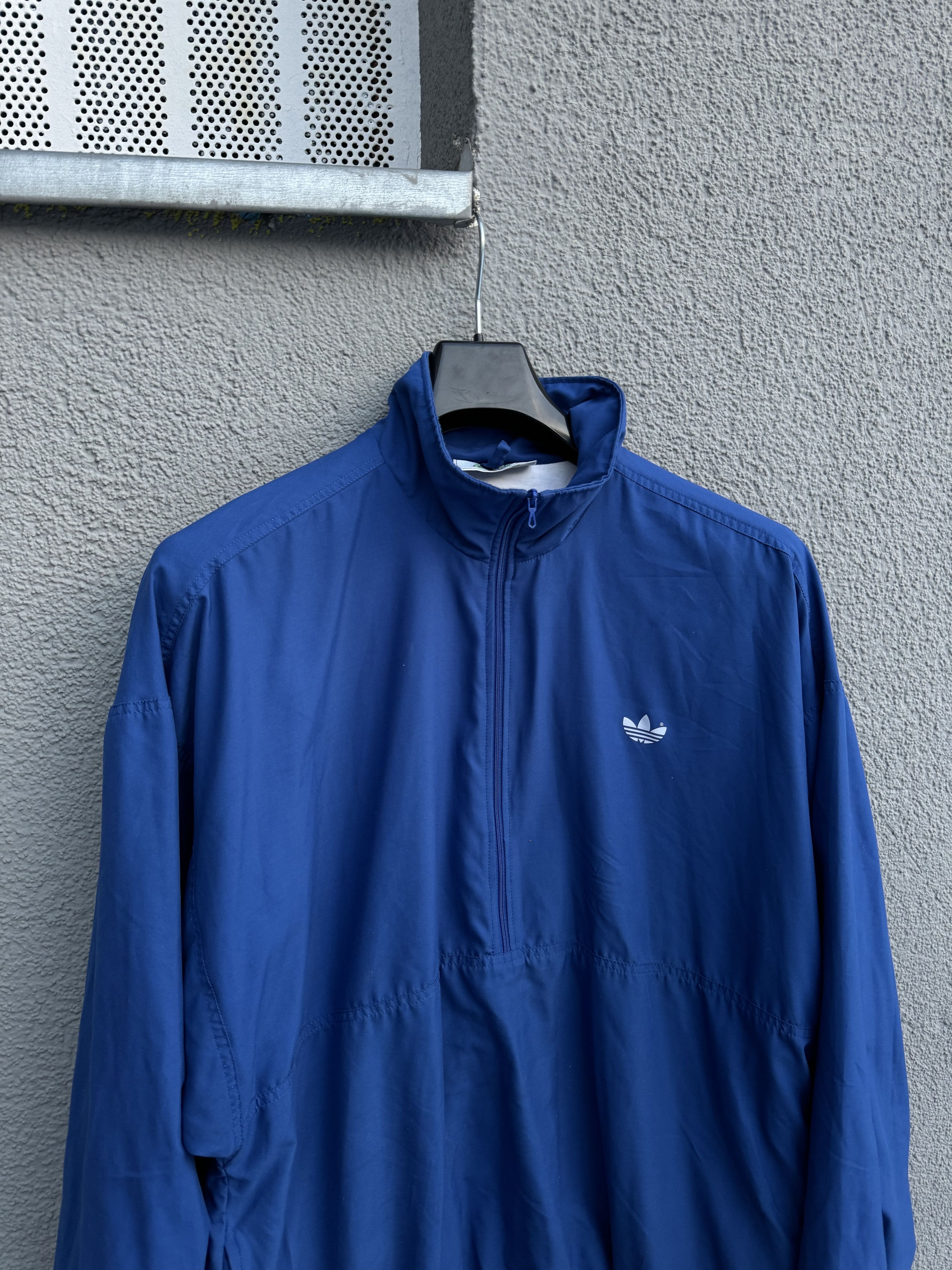 Adidas Vintage Adidas Golf Track Pullover Windbreaker Jacket Blue Size US M / EU 48-50 / 2 - 2 Thumbnail
