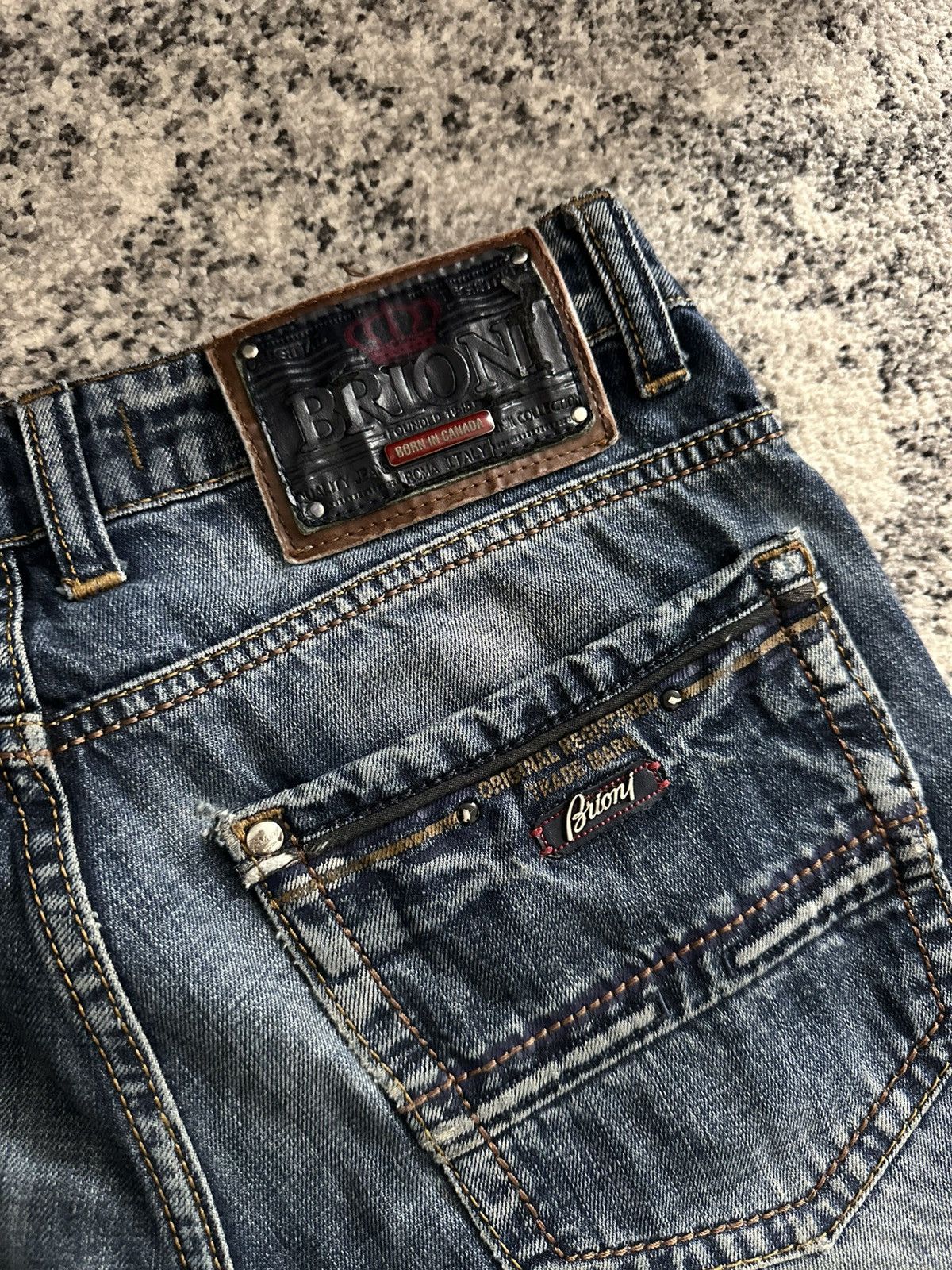 Brioni Brioni Vintage Denim Jeans Exclusive Rare Size US 30 / EU 46 - 2 Thumbnail