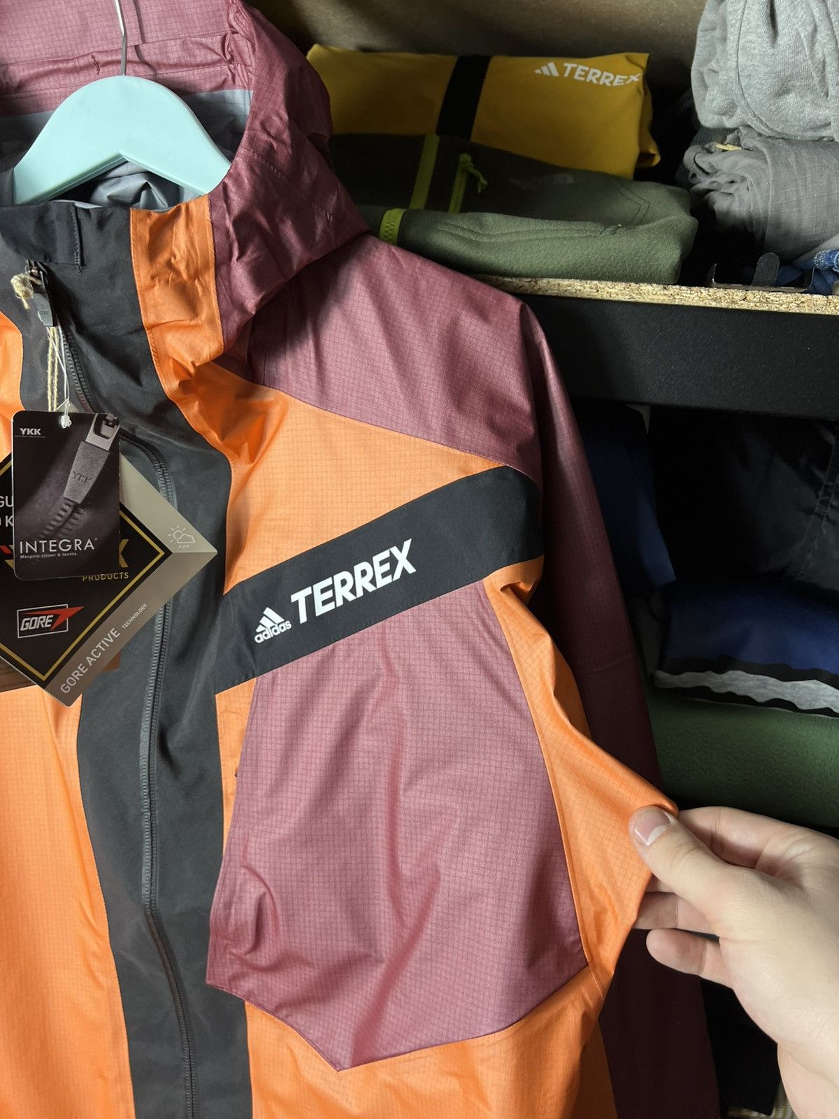 Adidas 🧥 Adidas Terrex Gore-Tex Alpine Windbreaker Gorpcore Size M Size US M / EU 48-50 / 2 - 11 Thumbnail