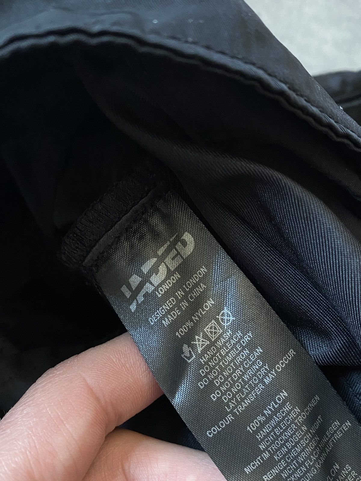 Jaded London Jaded London x Matrix Cargo Nylon Black Pants Size US 32 / EU 48 - 7 Thumbnail