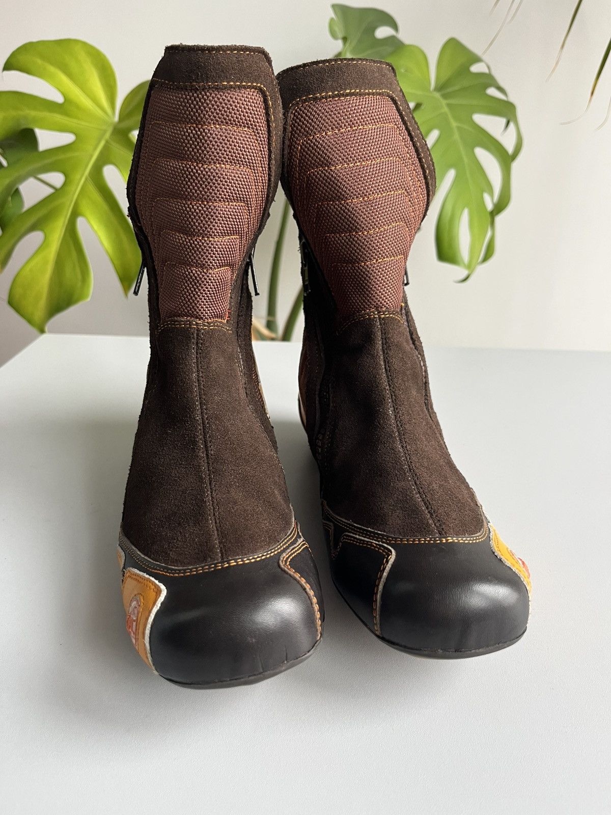 Walter Van Beirendonck Walter van Beirendonck W.&L.T. late 90s moto biker boots Size US 5 / IT 35 - 7 Thumbnail