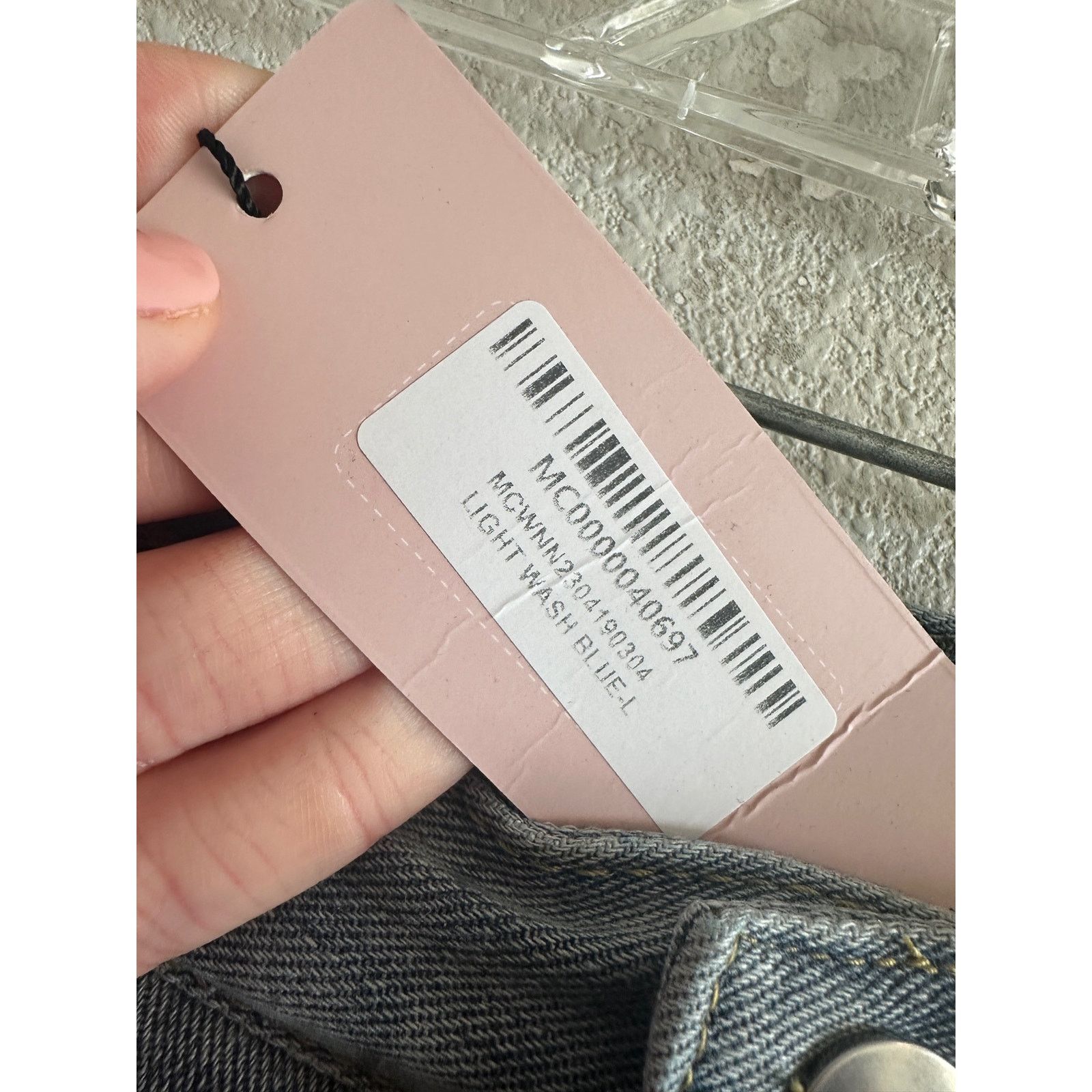 Other Light Blue Wash Slit Denim Pocket Cotton Blend Midi Skirt Size 30" / US 8 / IT 44 - 12 Thumbnail