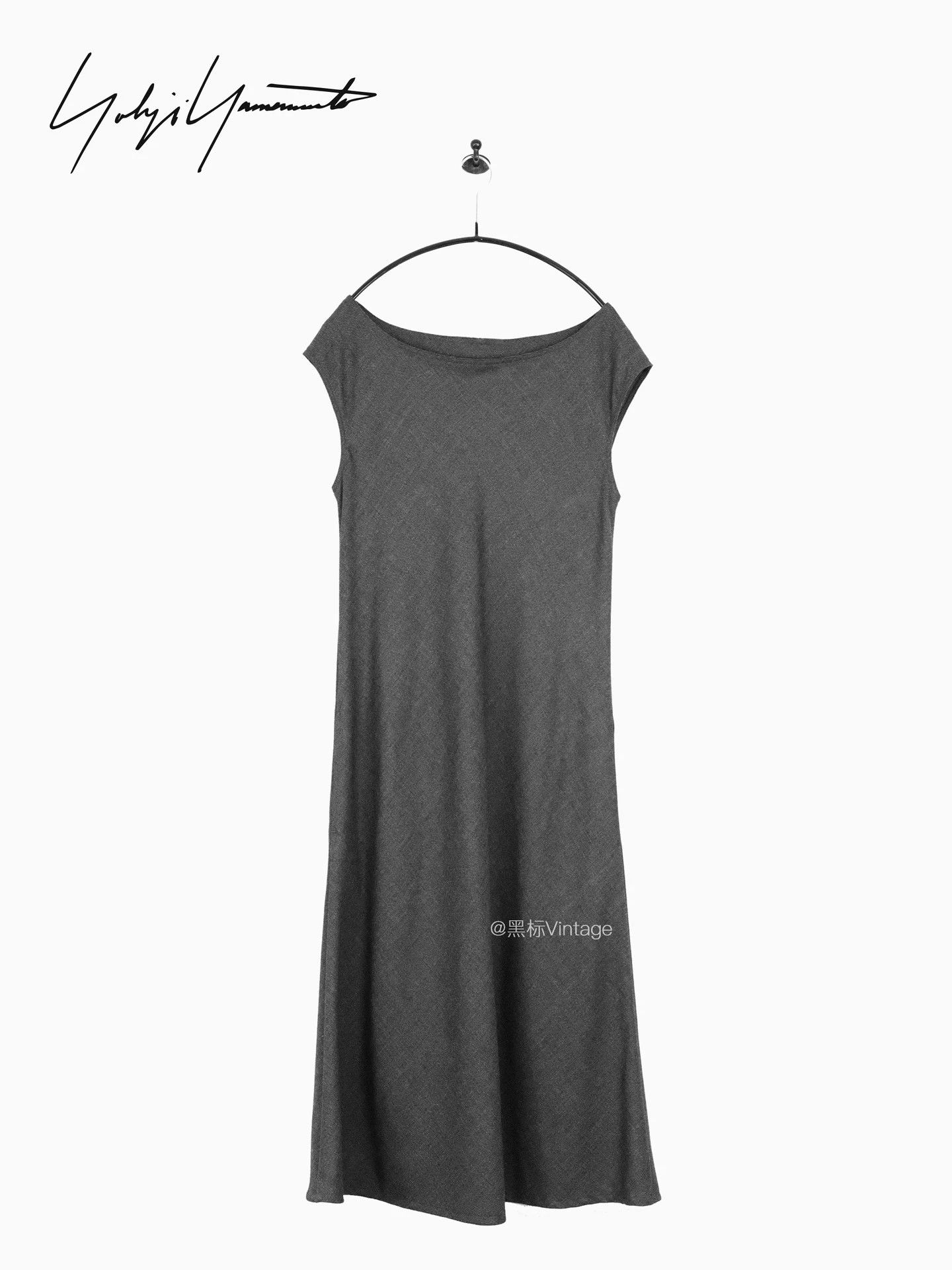 Yohji Yamamoto Yohji Yamamoto 09ss Vintage Wool Draped Sleeveless Dress Size XS / US 0-2 / IT 36-38 - 1 Thumbnail