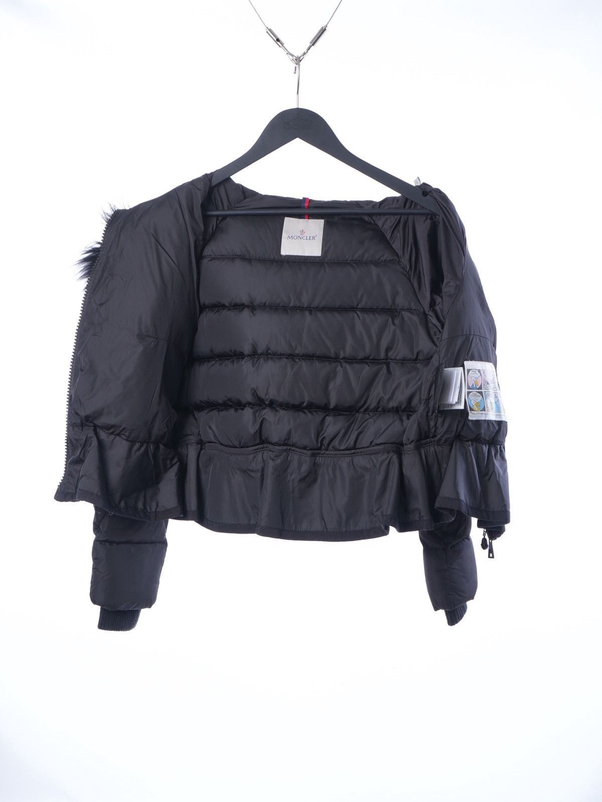 Moncler MONCLER “Veanne Giubbotto Fur down jacket sz 1 Size S / US 4 / IT 40 - 14 Thumbnail